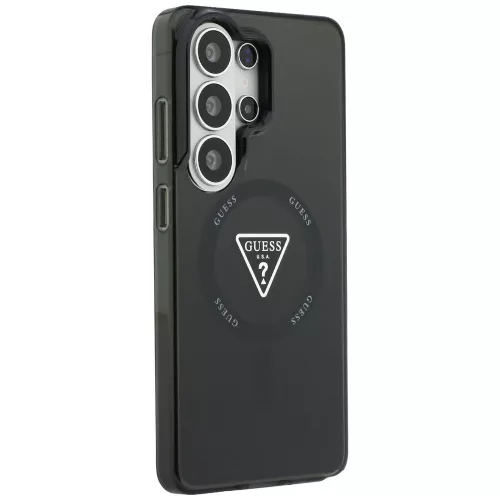 Guess - IML Átmenetes Háromszög MagSafe (GUHMS26LHGTMLCGK) - Samsung Galaxy S26 Ultra - Fekete