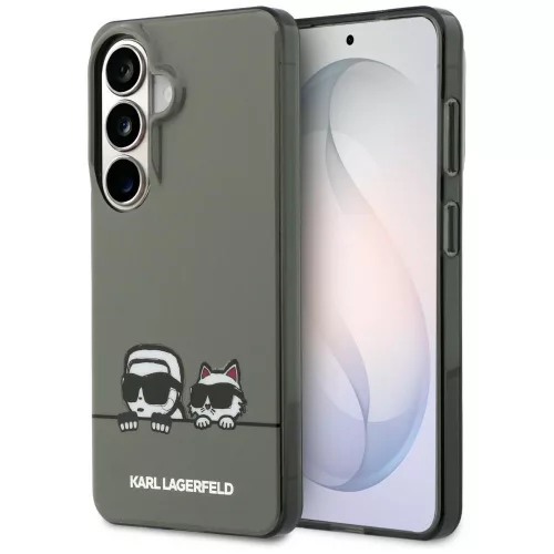 Karl Lagerfeld - IML K&C Peekaboo Logo MagSafe (KLHMS26S6HPKACK) - Samsung Galaxy S26 - Black