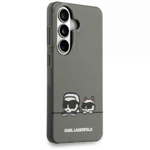 Karl Lagerfeld - IML K&C Peekaboo Logo MagSafe (KLHMS26S6HPKACK) - Samsung Galaxy S26 - Black