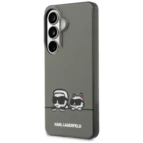 Karl Lagerfeld - IML K&C Peekaboo Logo MagSafe (KLHMS26S6HPKACK) - Samsung Galaxy S26 - Black