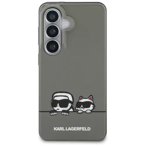 Karl Lagerfeld - IML K&C Peekaboo Logo MagSafe (KLHMS26S6HPKACK) - Samsung Galaxy S26 - Black