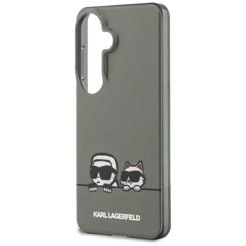 Karl Lagerfeld - IML K&C Peekaboo Logo MagSafe (KLHMS26S6HPKACK) - Samsung Galaxy S26 - Black