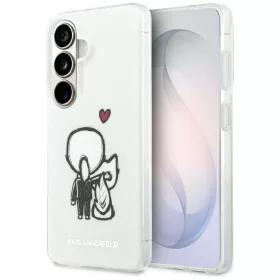   Karl Lagerfeld - IML with K&C Back Logo MagSafe (KLHMS26S6HKCBHH) - Samsung Galaxy S26 - White