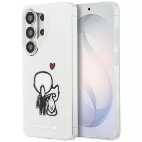   Karl Lagerfeld - IML with K&C Back Logo MagSafe (KLHMS26L6HKCBHH) - Samsung Galaxy S26 Ultra - White