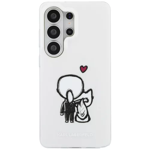 Karl Lagerfeld - IML with K&C Back Logo MagSafe (KLHMS26L6HKCBHH) - Samsung Galaxy S26 Ultra - White