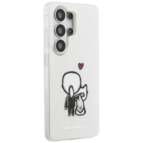 Karl Lagerfeld - IML with K&C Back Logo MagSafe (KLHMS26L6HKCBHH) - Samsung Galaxy S26 Ultra - White