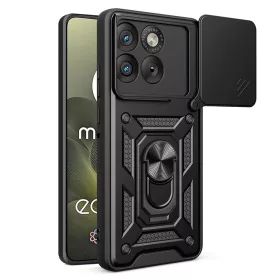   Techsuit - CamShield ütésálló tok - Motorola Edge 70 - Fekete