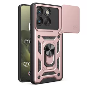   Techsuit - CamShield ütésálló tok - Motorola Edge 70 - Rosegold