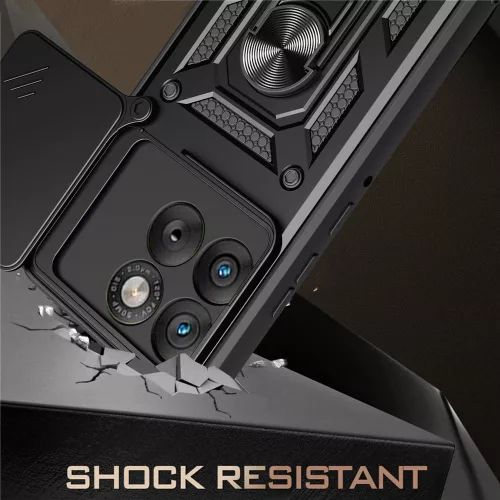 Techsuit - CamShield ütésálló tok - Motorola Edge 70 - Kék