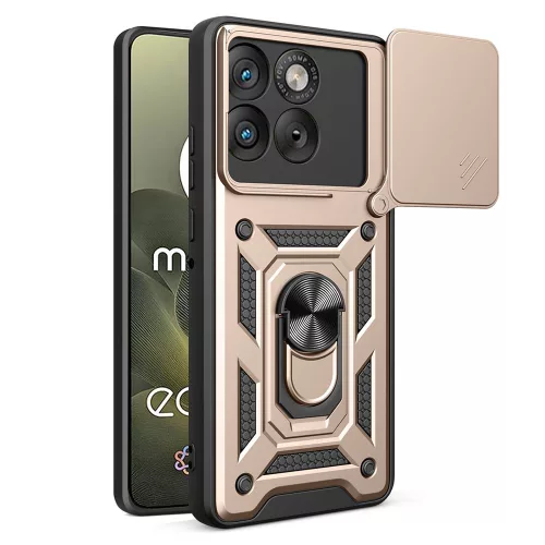 Techsuit - CamShield ütésálló tok - Motorola Edge 70 - Arany