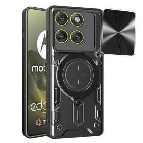   Techsuit - CamGuard Pro tok ütésálló tok - Motorola Edge 70 - Fekete