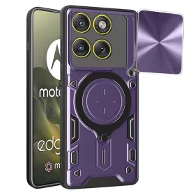   Techsuit - CamGuard Pro tok ütésálló tok - Motorola Edge 70 - Lila