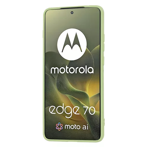 Techsuit - SoftFlex szilikon tok - Motorola Edge 70 - Matcha zöld