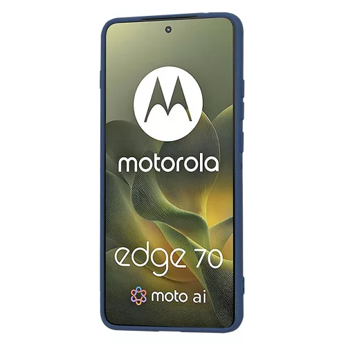 Techsuit - SoftFlex szilikon tok - Motorola Edge 70 - Sötétkék