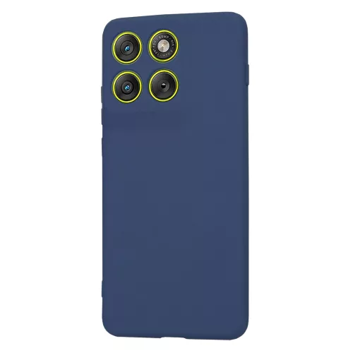 Techsuit - SoftFlex szilikon tok - Motorola Edge 70 - Sötétkék