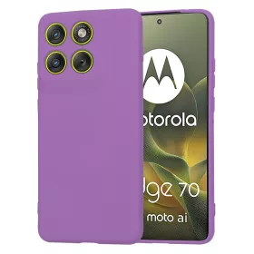 Techsuit - SoftFlex szilikon tok - Motorola Edge 70 - Lila