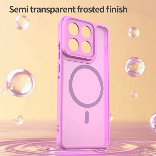 Techsuit - HaloFrost II MagSafe tok - Motorola Edge 70 - Rózsaszín