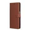 Techsuit - Leather Folio kinyitható tok - Honor X5c Plus - Barna