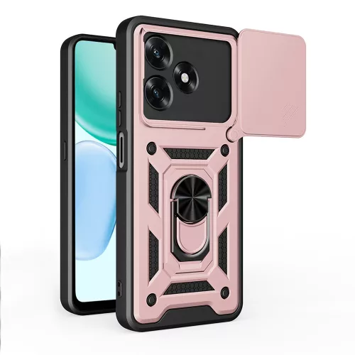 Techsuit - CamShield ütésálló tok - Honor X5c Plus - Rosegold