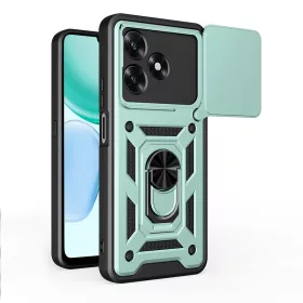   Techsuit - CamShield ütésálló tok - Honor X5c Plus - Zöld