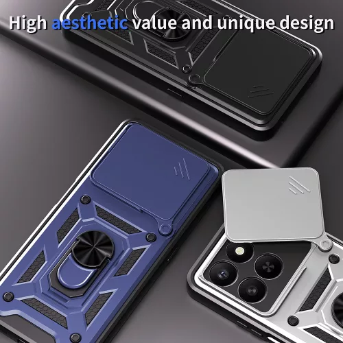 Techsuit - CamShield ütésálló tok - Honor X5c Plus - Zöld