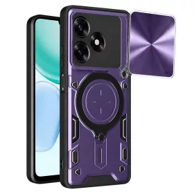   Techsuit - CamGuard Pro tok ütésálló tok - Honor X5c Plus - Lila