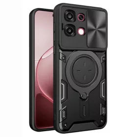   Techsuit - CamGuard Pro tok ütésálló tok - Oppo A6 Pro 4G / A6 Pro 5G - Fekete