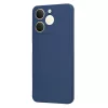 Techsuit - SoftFlex szilikon tok - Realme Note 70T - Sötétkék