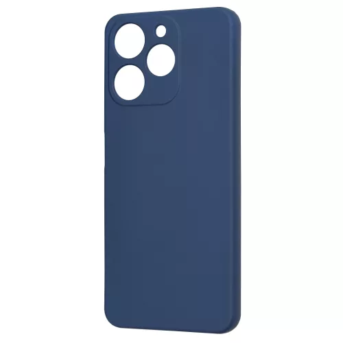 Techsuit - SoftFlex szilikon tok - Realme Note 70T - Sötétkék