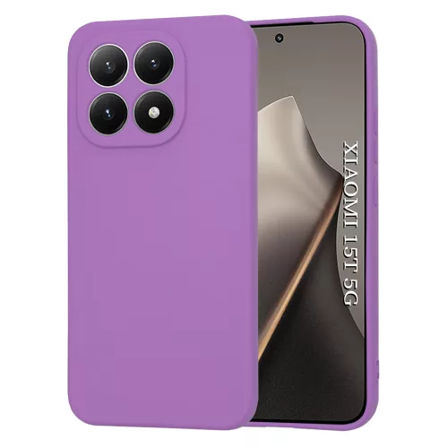 Techsuit - SoftFlex szilikon tok - Xiaomi 15T - Lila