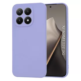   Techsuit - SoftFlex szilikon tok - Xiaomi 15T - Világos lila
