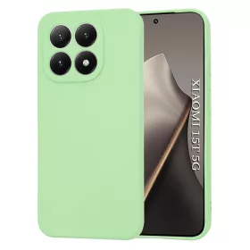 Techsuit - SoftFlex szilikon tok - Xiaomi 15T - Mentazöld