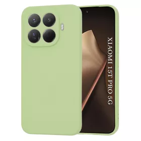   Techsuit - SoftFlex szilikon tok - Xiaomi 15T Pro - Matcha zöld