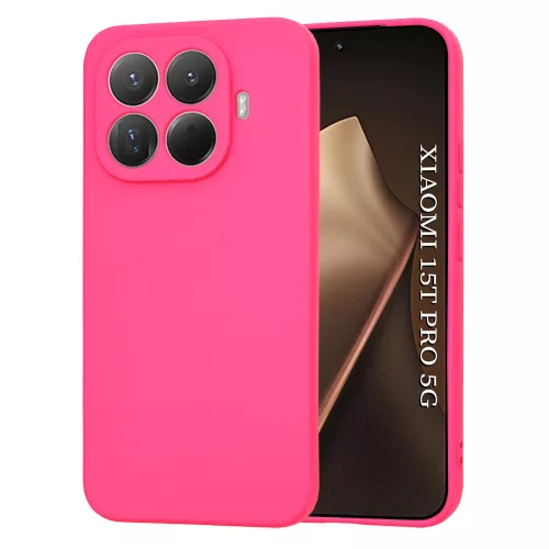 Techsuit - SoftFlex szilikon tok - Xiaomi 15T Pro - Pink