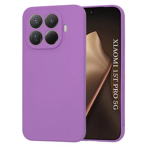 Techsuit - SoftFlex szilikon tok - Xiaomi 15T Pro - Lila