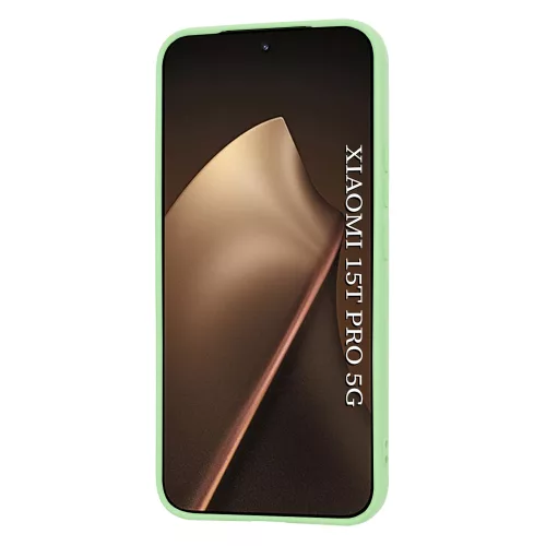 Techsuit - SoftFlex szilikon tok - Xiaomi 15T Pro - Mentazöld