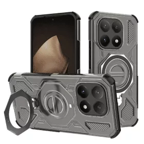   Techsuit - Carbon Shield PRO ütésálló tok - Xiaomi 15T - Átlátszó fekete