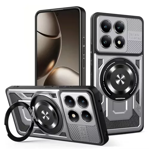 Techsuit - RuggedCam ütésálló tok - Xiaomi 15T - Szürke