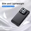 Techsuit - Carbon szilikon tok - Motorola Moto G57 Power / G67 Power - Fekete
