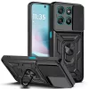 Techsuit - CamShield ütésálló tok - Motorola Moto G57 Power / G67 Power - Fekete