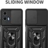 Techsuit - CamShield ütésálló tok - Motorola Moto G57 Power / G67 Power - Fekete