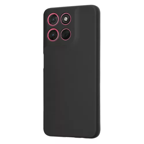 Techsuit - SoftFlex szilikon tok - Motorola Moto G57 Power / G67 Power - Fekete