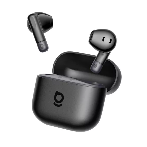 Baseus - Vezeték nélküli fülhallgató Bass BS2 Lite (A0010A02) - Bluetooth 6.0, SuperBass, 2 mikrofonos ENC, 40 órás akkumulátor-üzemidő, IP55 - Fekete