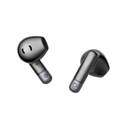 Baseus - Vezeték nélküli fülhallgató Bass BS2 Lite (A0010A02) - Bluetooth 6.0, SuperBass, 2 mikrofonos ENC, 40 órás akkumulátor-üzemidő, IP55 - Fekete