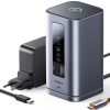 Baseus - 11in1 Docking Station Spacemate Series (B0112701) - Triple 4K Display, 10Gbps, PD100W Fast Charging - Space Grey
