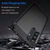 Techsuit - Carbon szilikon tok - Samsung Galaxy A37 5G / A36 5G / A56 5G - Fekete