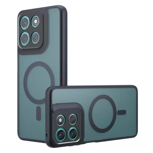 Techsuit - PureFrost MagSafe Ütésálló tok Ütésálló tok - Motorola Moto G57 Power / G67 Power - Matt fekete