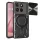 Techsuit - CamGuard Pro tok ütésálló tok - Motorola Moto G57 Power / G67 Power - Fekete