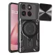 Techsuit - CamGuard Pro tok ütésálló tok - Motorola Moto G57 Power / G67 Power - Fekete