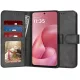 Techsuit - Diary Book kinyitható tok - Motorola Moto G57 Power / G67 Power - Fekete
